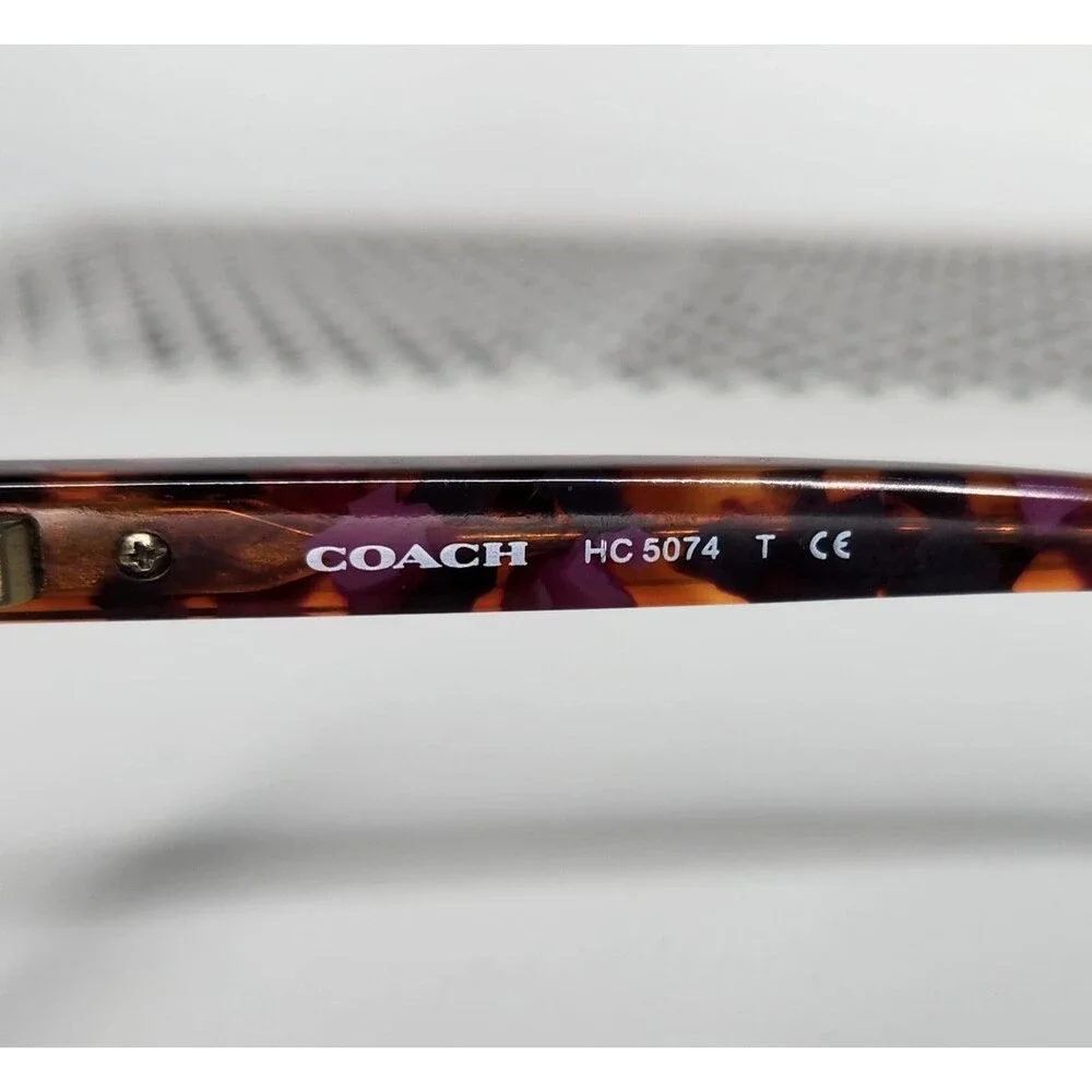 Coach Eyeglasses Authentic Frames HC 5074 9241 54 [] 17 135 MM Satin Confetti